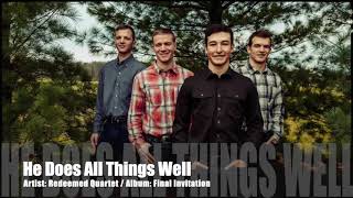 He Does All Things Well Official Audio [upl. by Orlanta]