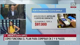 quotCuota simplequot cómo funciona el nuevo plan para comprar en 3 y 6 pagos [upl. by Dorris462]