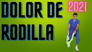 Dolor de rodilla 1 rutina fácil y rapido 2021 [upl. by Ennayr]