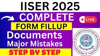 IISER 2024 Application Form  IISER Registration 2024 How To Fill IISER 2024 Application Form [upl. by Breana401]