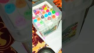 Alcohol marker set 36 colour unboxing review shorts short [upl. by Illek]