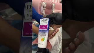 Acrylic toe nails amp pedicure tutorial beginnerfriendly pedicure acrylicapplication [upl. by Missy]