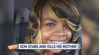 Son stabs mother to death [upl. by Ojahtnamas]