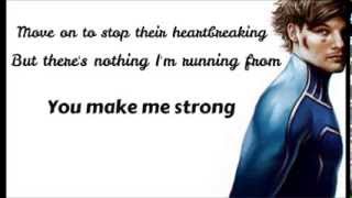 Strong  One Direction Lyrics Video [upl. by Sanfo446]