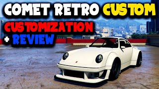 Comet Retro Custom Customization  Review  GTA Online [upl. by Brantley]