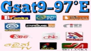 gsat 9 973 dish setting gsat 9 973 channel list 2024 gsat 9 new update today [upl. by Peria]