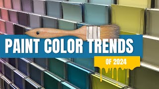 2024 Color trends unveiled  A comprehensive guide to the hottest paint colors [upl. by Benedetta]