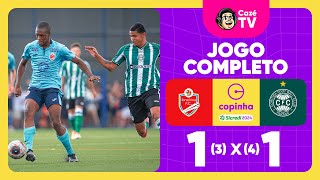 JOGO COMPLETO IBRACHINA X CORITIBA  OITAVAS DE FINAL  COPINHA 2024 [upl. by Malinde110]