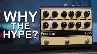 Preamp pedal SO WHAT Friedman IR X Review [upl. by Enahpets504]