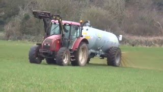 Spreading Slurry 2016 [upl. by Neeloj]