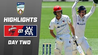 South Australia v Victoria  Sheffield Shield 202324  Day 2 [upl. by Nosmoht]