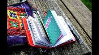 The Perfect Pocket Zipper Pouch  Travelers Notebook [upl. by Chapen968]