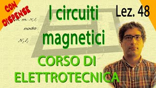 Lez 48 I circuiti magnetici – prof Donato DAlessandro corso di Elettrotecnica con dispense [upl. by Oaks]