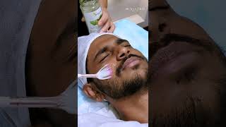 Crystal Dermalux Facialheadandfaceunisexsalonkochi shorts facial beauty skincare [upl. by Ellata]