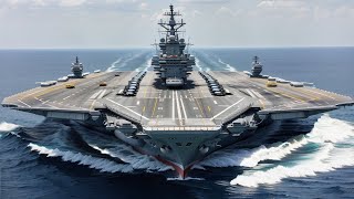 Flight Operations USS Gerald R Ford CVN 78 [upl. by Seigel]