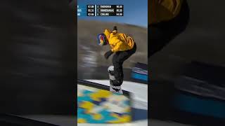 My X Games 2024🥈run snowboarding xgames [upl. by Reppiks]