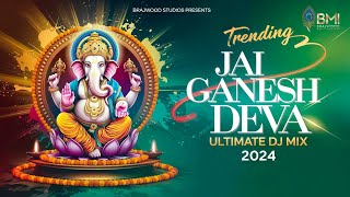 Jai Ganesh Deva Trance DJ Remix  Best Ganesh Devotional EDM Mix I Kushmendra Sharma I DJ Song [upl. by Thorr788]