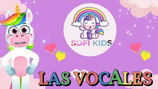 🟡LAS VOCALES  Canción de las vocales 🎶 para niños 👧👦 [upl. by Ardeha768]