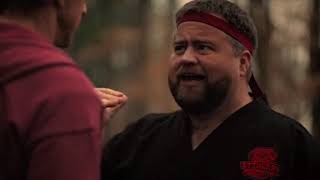 Stingray calls Johnny a pssy  Cobra Kai Season 6 Clip [upl. by Luzader343]