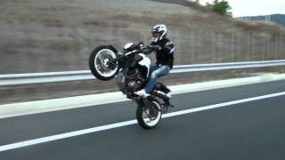 YAMAHA MT03 Wheelie [upl. by Sauer448]