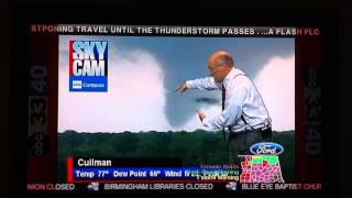 Cullman AL tornado caught on towercam [upl. by Yhpos131]