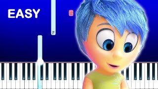 Inside Out  Bundle Of Joy EASY Beginner Piano Tutorial [upl. by Anitnas895]