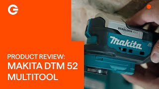 Product Review Makita DTM 52 Multitool  Gereedschapcentrum [upl. by Norm]