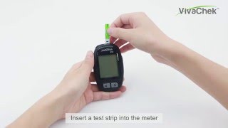 How to use your VivaChek Ino Blood Glucose Monitoring System [upl. by Nnayecats]