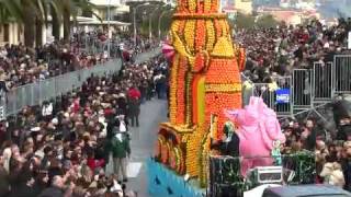 Menton France Carnival Lemon Festival Parade [upl. by Madda358]