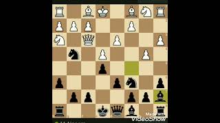 King Pawn opening Leonardis Variation [upl. by Chud833]