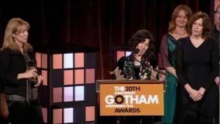 Winters Bone wins the 2010 Gotham Award for Best Feature [upl. by Saile]