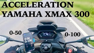 Yamaha XMAX 300 2023 acceleration [upl. by Wesla]