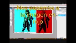 HACER IMAGENES 3D CON PHOTOSHOP  para ver con gafas 3D [upl. by Cressida]