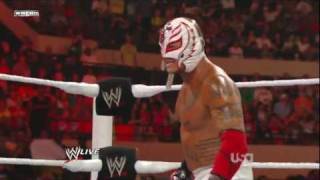 Rey Mysterio Wins WWE Championship  WWE Raw 72511  HD [upl. by Ffej]