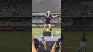 baseball cheerleading cheerleading dance foryou shorts [upl. by Lorak64]