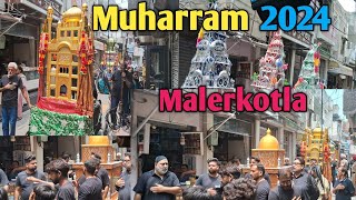 Muharram 2024  Malerkotla  Punjab [upl. by Gurl854]