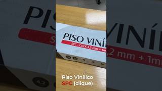 Review Piso Vinílico SPC clique 📦😻🚀 [upl. by Oicul]