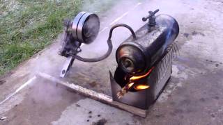 Silnik Parowy Domowej Roboty homemade steam engine [upl. by Legna]