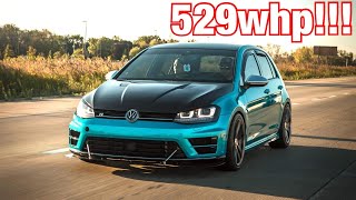 APR Stage 3 Golf R LAUNCH CONTROL and REVIEW 060mph in 307 seconds [upl. by Ronoel]