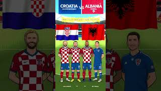 Croatia 2  2 Albania euro2024 [upl. by Judah]