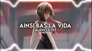 ainsi bas la vida  indila edit audio [upl. by Windsor]