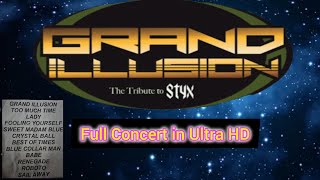 GRAND ILLUSION Styx Tribute FULL SET in Ultra HD on January 13th 2024 Lava Cantina DFW Texas [upl. by Shifrah]