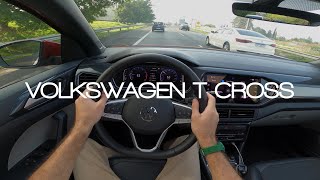 POV Drive  Volkswagen TCross Highline 14 250TSI 2024 4K [upl. by Yrak]