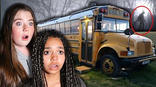 We Stayed Overnight In A Haunted School Bus And Made A Shocking Discovery PART 1 [upl. by Caresse42]