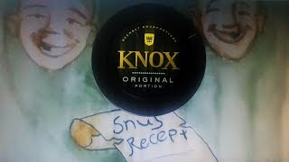 Snus review 57 Knox Original Portion [upl. by Eimoan131]