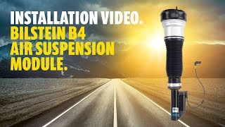 BILSTEIN Installation instructions B4 air suspension module MercedesBenz Sclass W222  rear axle [upl. by Bussy]