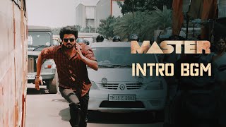 Master  Intro Background Music  HQ  Thalapathy Vijay  Anirudh  Master BGM [upl. by Chlores]