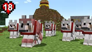 i made a wolf army in hardcore minecraft  episode 18 [upl. by Madelon136]