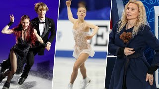 Чемпионат Европы по фигурному катанию Что происходит первые Лидеры Sports news Figure skating [upl. by Gnehc]