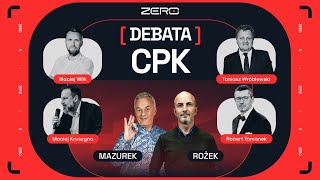 DEBATA  CO DALEJ Z CPK  MAZUREK I ROŻEK [upl. by Zelig]